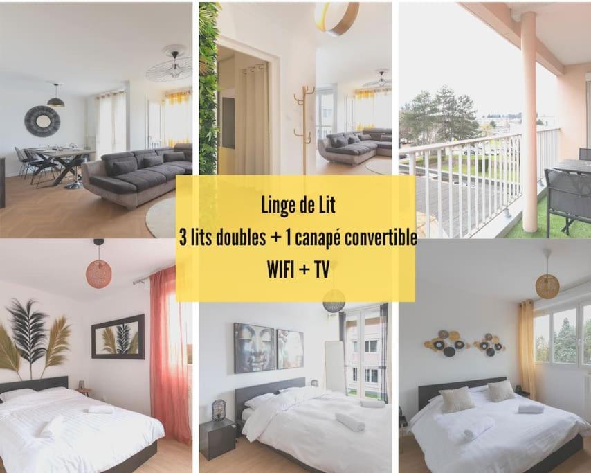 Cabana & Le Grand Appartement Lumineux Macon Luaran gambar